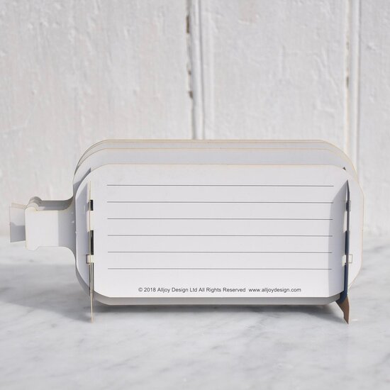 3D pop up kaart - message in a bottle - aquarium vissen