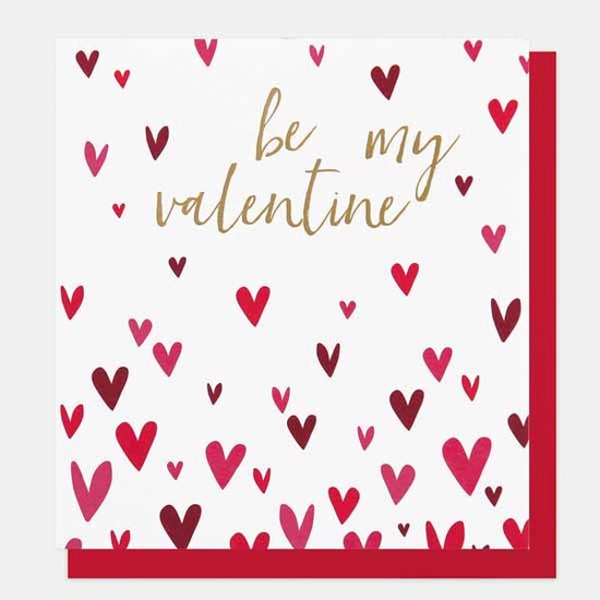 valentijnskaart caroline gardner - be my valentine