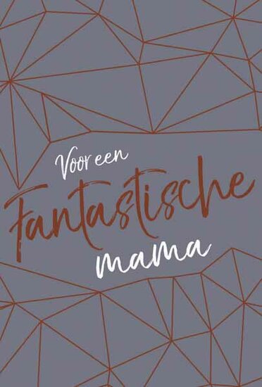 moederdagkaart - voor een fantastische mama