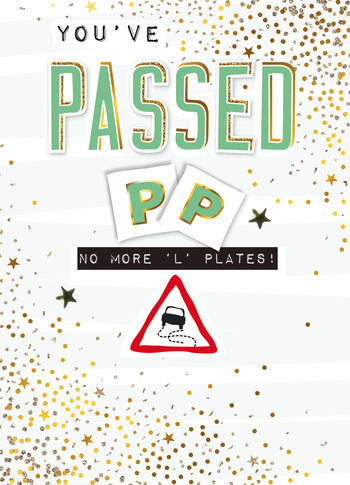 felicitatiekaart - you have passed - rijbewijs
