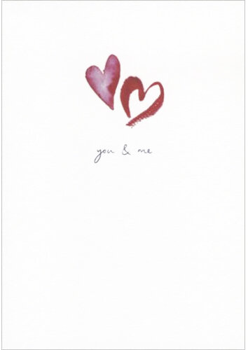 valentijnskaart woodmansterne - you &amp; me