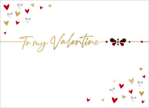 valentijnskaart second nature - to my valentine
