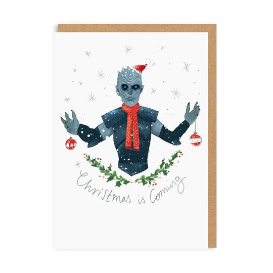 kerstkaart ohh deer - christmas is coming
