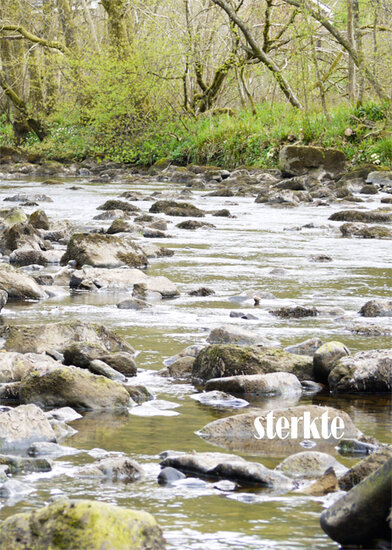 grote kaart a4 - sterkte - riviertje