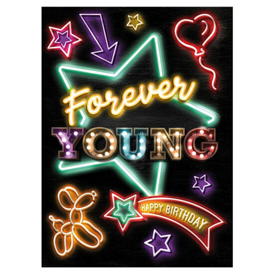 santoro eclectic dreams - forever young - happy birthday