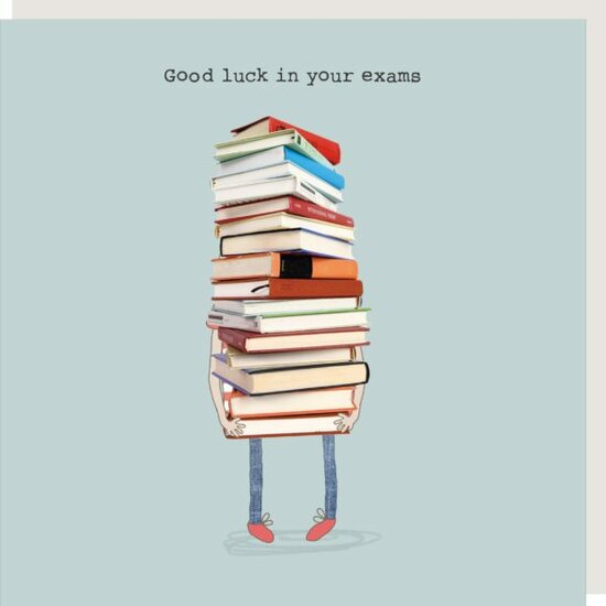 wenskaart rosiemadeathing - good luck in your exams