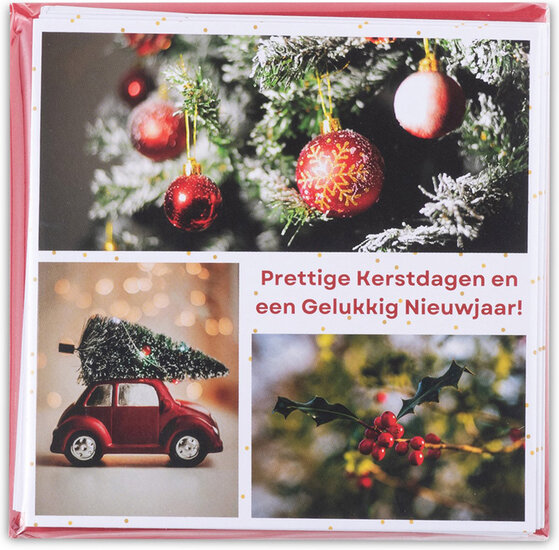 8 kerstkaarten x-mas harmony - prettige kerstdagen en een gelukkig nieuwjaar! - 4