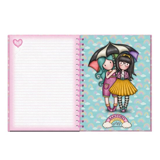 notitieboek met stationery van Gorjuss Be Kind - Be Kind To Each Other