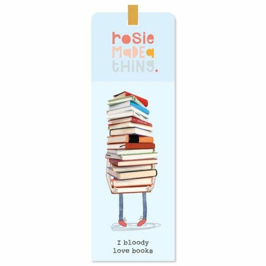 boekenlegger rosiemadeathing - I bloody love books