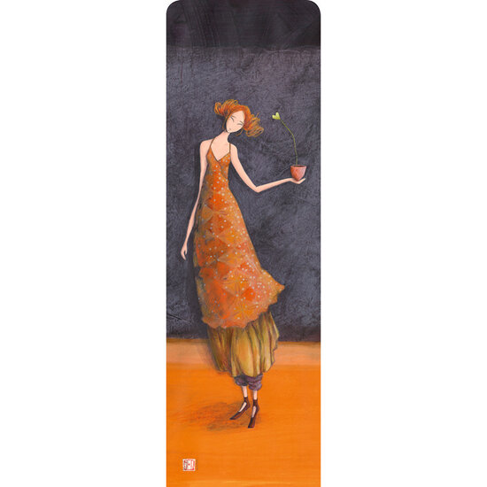 boekenlegger ga&euml;lle boissonnard - oranje blauw