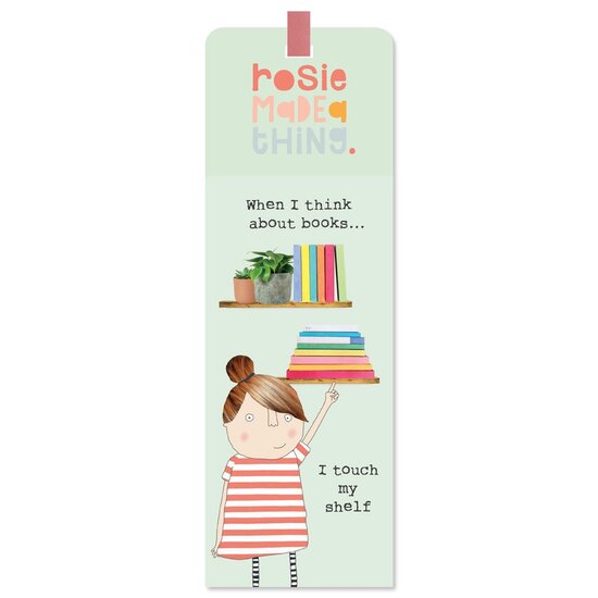 boekenlegger rosiemadeathing - when i think about books