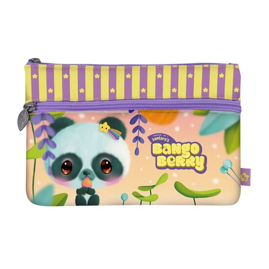 Bangoberry - platte etui met vakje - Pally Panda
