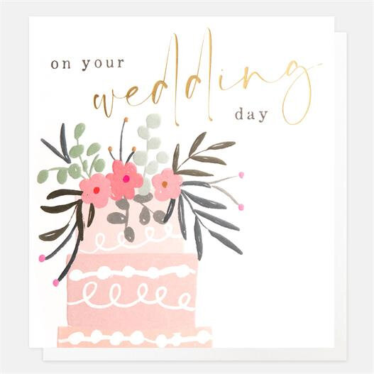 grote wenskaart caroline gardner- on your wedding day