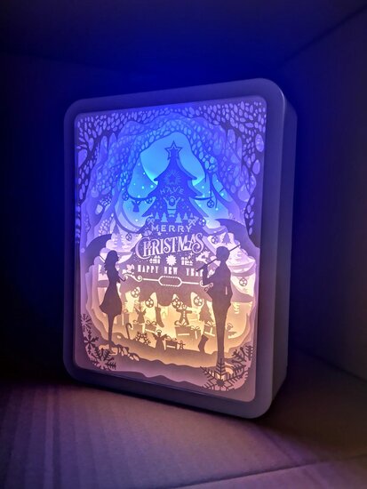 alljoy design - lightbox - have a merry christmas - happy new year