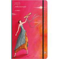 agenda 2025 gaelle boissonnard - roze rood (13 x 21 cm)