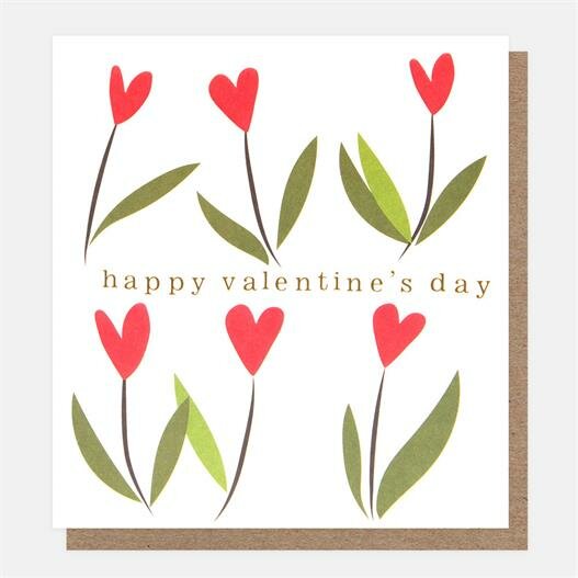valentijnskaart caroline gardner - happy valentine&#039;s day - harten