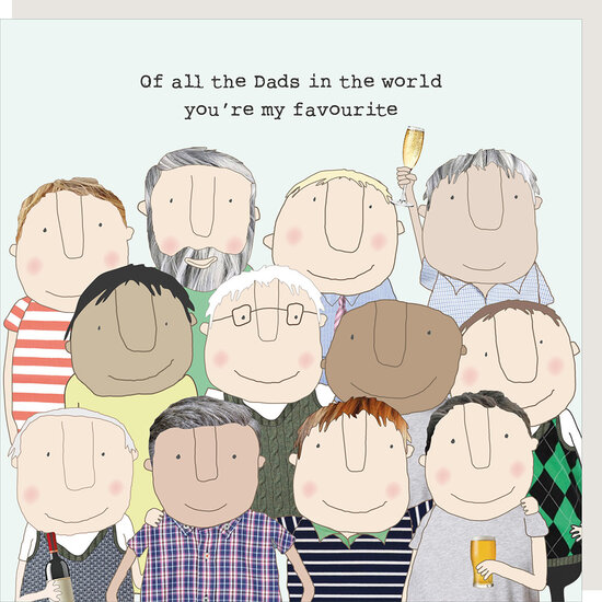 wenskaart rosie made a thing - world fave
