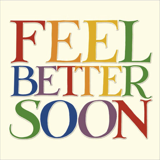 beterschapskaart woodmansterne emma bridgewater - feel better soon