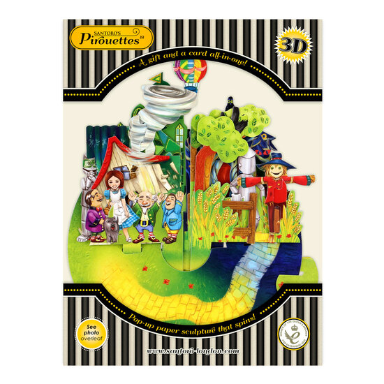 3D kaart - pirouettes cards - The Wizard of Oz