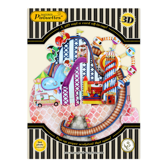 3D kaart - pirouettes cards - kermis