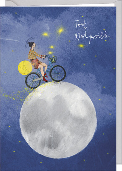 wenskaart correspondances Anne-Sophie Rutsaert - tout est possible