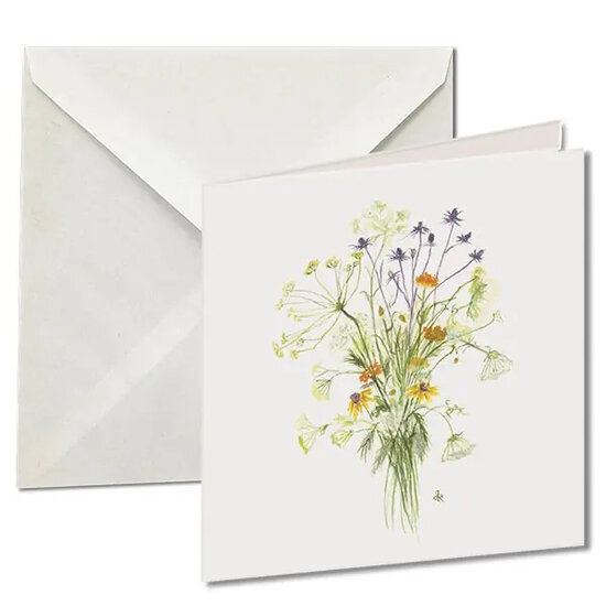 10 wenskaarten voor amnesty international - wildflower