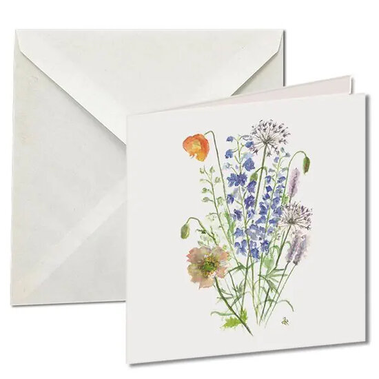 10 wenskaarten voor amnesty international - wildflower