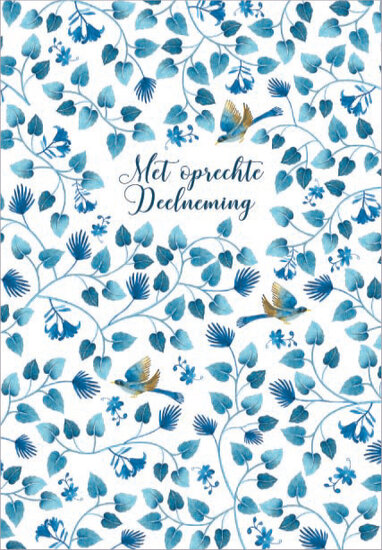 wenskaart correspondances - met op rechte deelneming - vogels