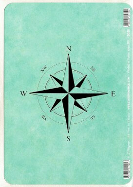 wenskaart correspondances Jehanne Weyman - the adventure goes on