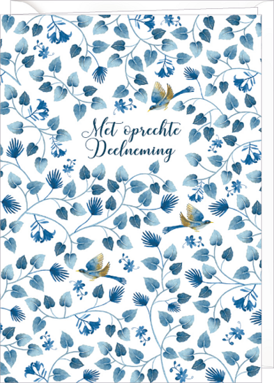 wenskaart correspondances - met op rechte deelneming - vogels