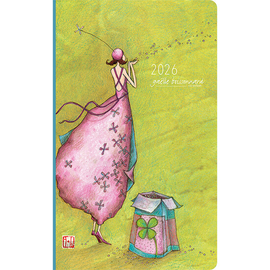 kleine agenda 2026 gaelle boissonnard - (10 x 16,5 cm) | muller wenskaarten