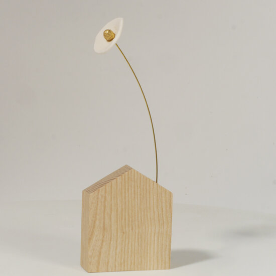 Sculptuur Laurent Tr&eacute;bout - bloem