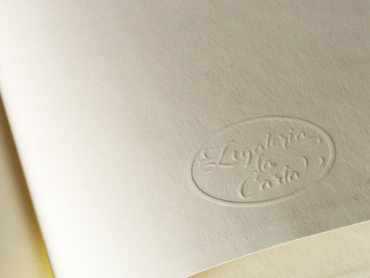 luxe A5 gelinieerd notitieboek -  geel, blauw, bruin