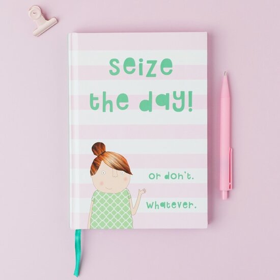 notitieboek A5 rosie made a thing - seize the day | muller wenskaarten