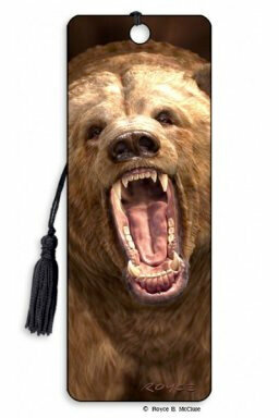 lenticulaire, 3d boekenlegger - beer | muller wenskaarten