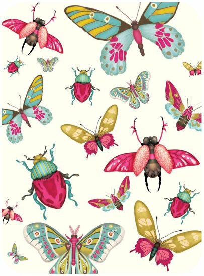 luxe wenskaart santoro eclectic cards - insecten
