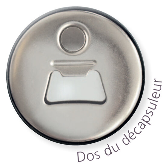 magnetische flesopener van Mila - de lezer