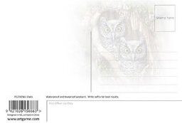 3d ansichtkaart - lenticulaire kaart - uilen