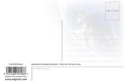 3d ansichtkaart - lenticulaire kaart - planeten