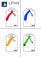 3d ansichtkaart - lenticulaire kaart - stropdas