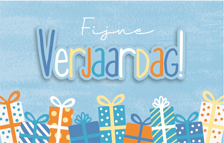verjaardagskaart - fijne verjaardag - cadeau | muller wenskaarten