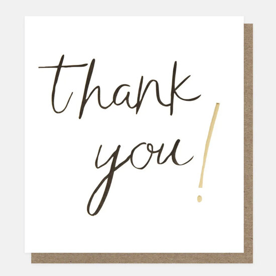 wenskaart caroline gardner - thank you|Muller wenskaarten