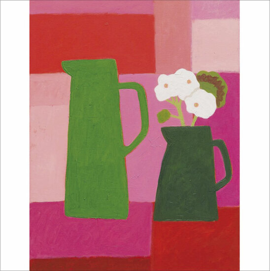 wenskaart woodmansterne - groene kannen | muller wenskaarten