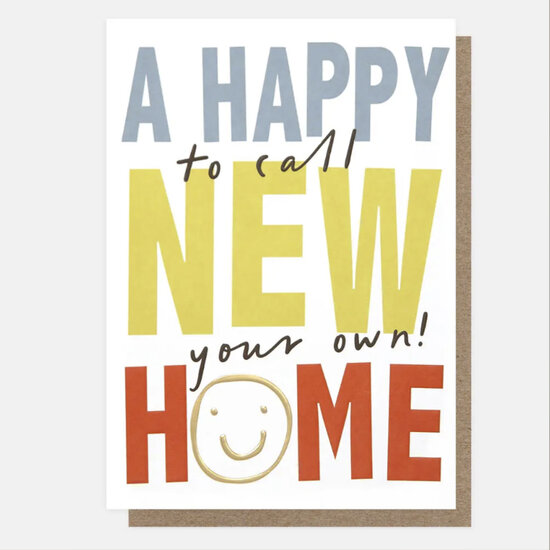 Bestel wenskaart caroline gardner - happy new home to call your own bij mullerwenskaarten.nl