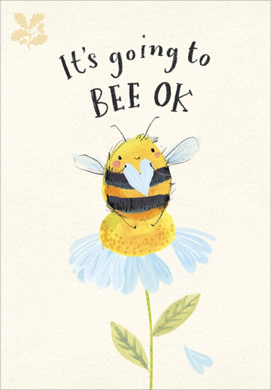 wenskaart woodmansterne - it's going to bee ok | muller wenskaarten