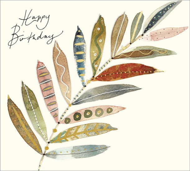 verjaardagskaart woodmansterne - happy birthday - varen | muller wenskaarten