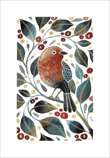 wenskaart woodmansterne - birdsong | muller wenskaarten
