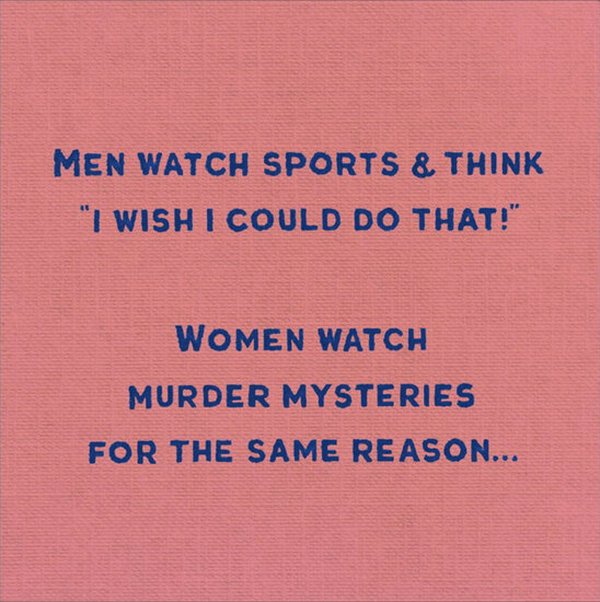 wenskaart woodmansterne - murder mysteries | muller wenskaarten