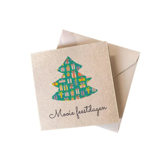 6 plantbare kerstkaarten en nieuwjaarskaarten voor amnesty international 