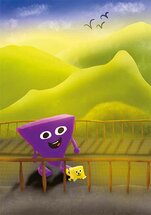 ansichtkaart -  hophew voor bergen